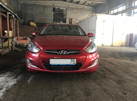 Установка ГБО на Hyundai Solaris