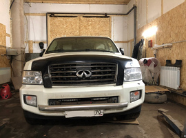 Установка ГБО на Infiniti QX56