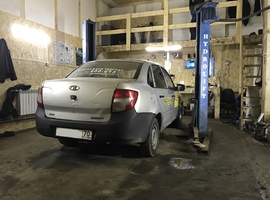 Установка ГБО Lada Granta